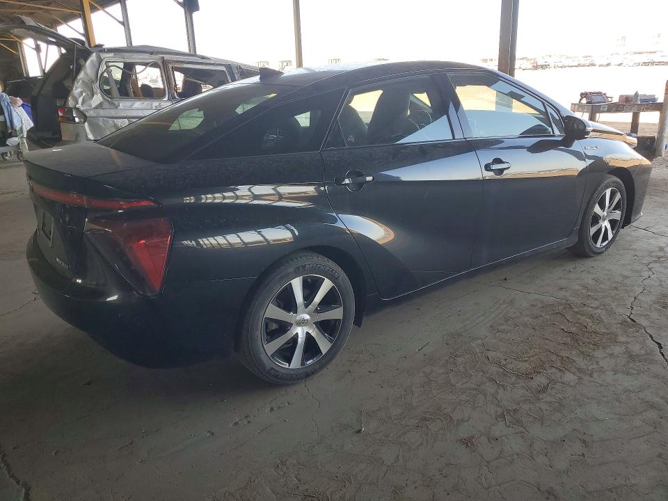 2020 Toyota Mirai VIN JTDBVRBD3LA007974 COPART salvage auction — SIDE, Az - Cert Of Title - Salvage, sold $625 on 2026-07-27 (photo 3)
