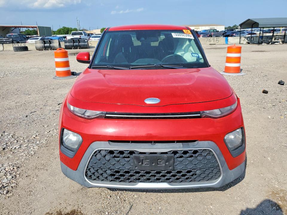 2021 Kia Soul VIN KNDJ23AU2M7145670 COPART salvage auction — SIDE, TX - SALVAGE VEHICLE TITLE (P), sold $725 on 2026-07-23 (photo 5)