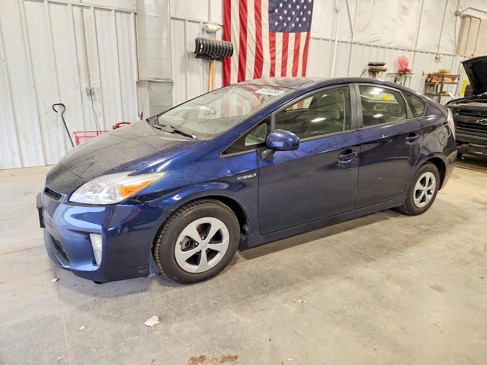 2014 Toyota Prius VIN JTDKN3DU6E0389128 COPART salvage auction — HAIL, Wi - Junked Vehicle Bill Of Sale, sold $925 on 2026-07-14 (photo 1)