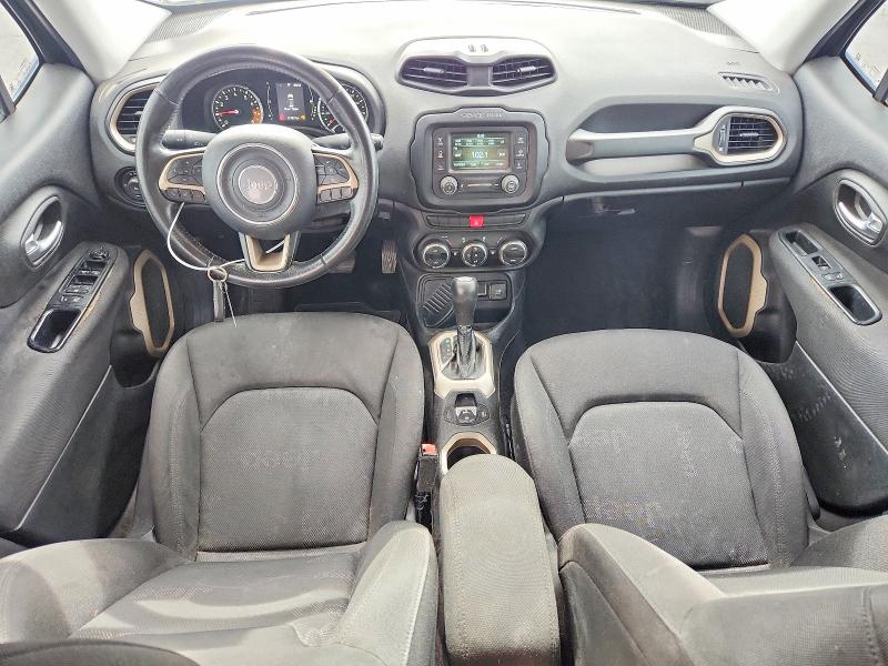 2015 Jeep Renegade VIN ZACCJABT7FPC27244 COPART salvage auction — FRONT END, Tx - Salvage Vehicle Title, sold $875 on 2026-07-31 (photo 8)