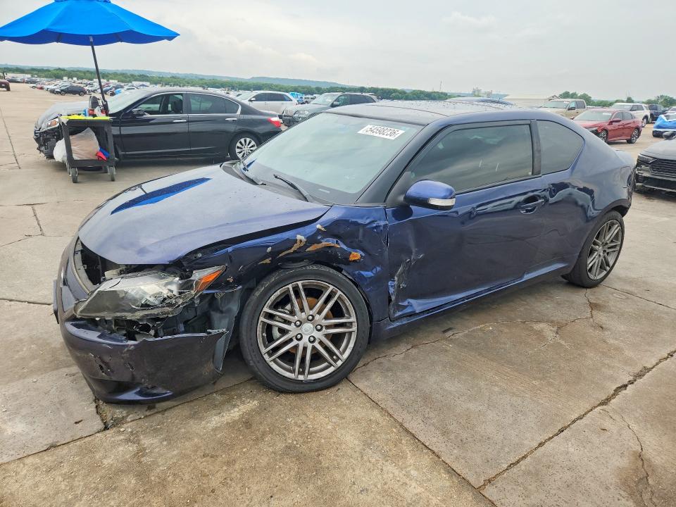 2012 Scion Tc VIN JTKJF5C73C3043574 COPART salvage auction — FRONT END, Tx - Salvage Vehicle Title, sold $950 on 2026-07-30 (photo 1)