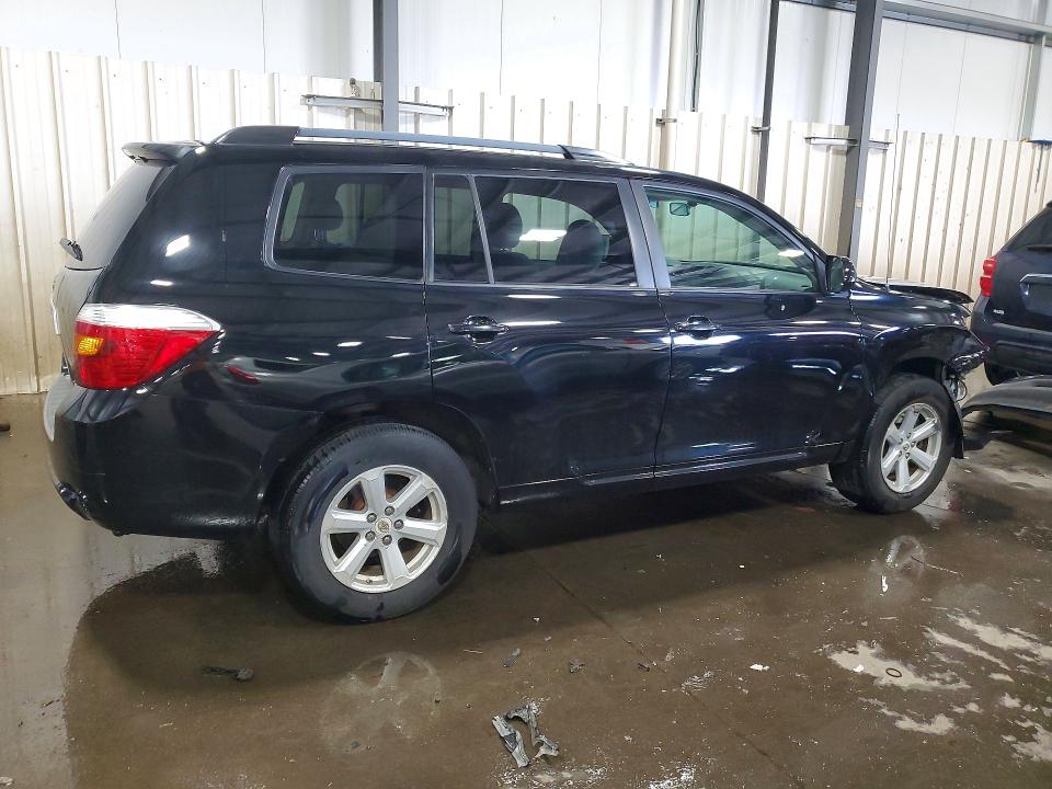 2010 Toyota Highlander VIN 5TDBK3EH3AS010135 COPART salvage auction — FRONT END, Mn - Cert Of Title-Prior Salvage, sold $1,100 on 2026-07-07 (photo 3)