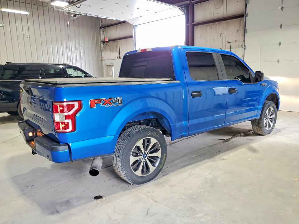 2020 Ford F-150 lightning VIN 1FTEW1E58LKD64173 COPART salvage auction — MINOR DENT/SCRATCHES, WV - CERTIFICATE OF TITLE, sold $16,600 on 2026-07-09 (photo 3)