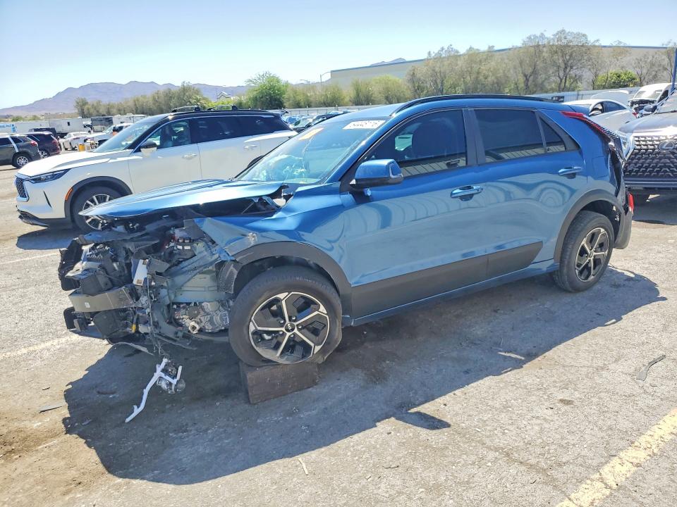 2025 Kia Niro VIN KNDCR3LE0S5306956 COPART salvage auction — FRONT END, Nv - Salvage Title, sold $2,050 on 2026-07-23 (photo 1)