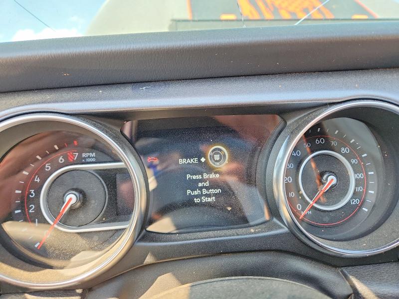 2022 Jeep Gladiator VIN 1C6JJTEG7NL167784 COPART salvage auction — ROLLOVER, Va - Cert Of Title - Salvage, sold $8,800 on 2026-07-08 (photo 9)