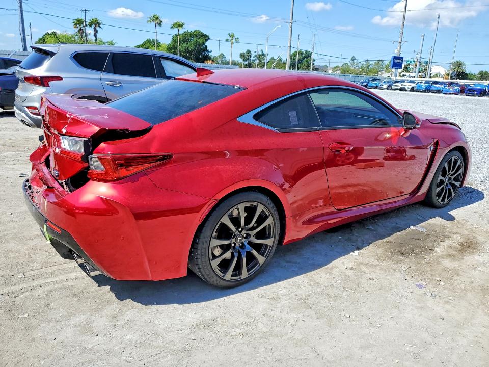 2015 Lexus VIN JTHHP5BC6F5002235 COPART salvage auction — FRONT END, Fl - Cert Of Title Slvg Rebuildable, sold $15,000 on 2026-07-17 (photo 3)