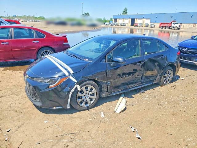 2020 Toyota Corolla VIN JTDEPRAE4LJ113450 COPART salvage auction — SIDE, Oh - Cert Of Title-Salvage, sold $2,950 on 2026-07-10 (photo 1)