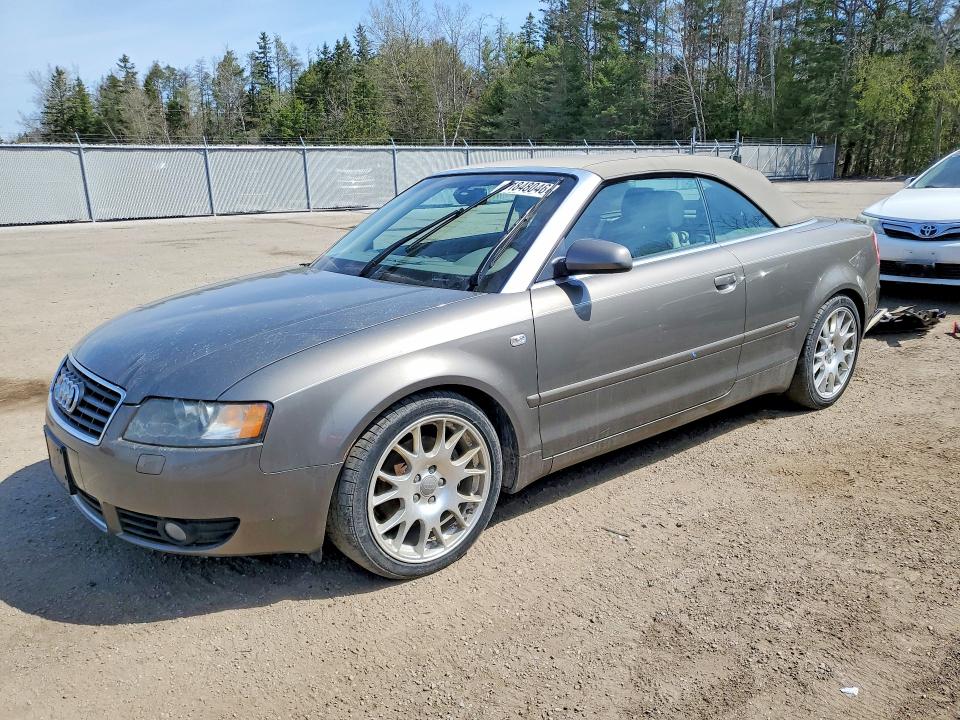 2005 Audi A4 VIN WAUET48H65K021166 — COPART salvage auction photo