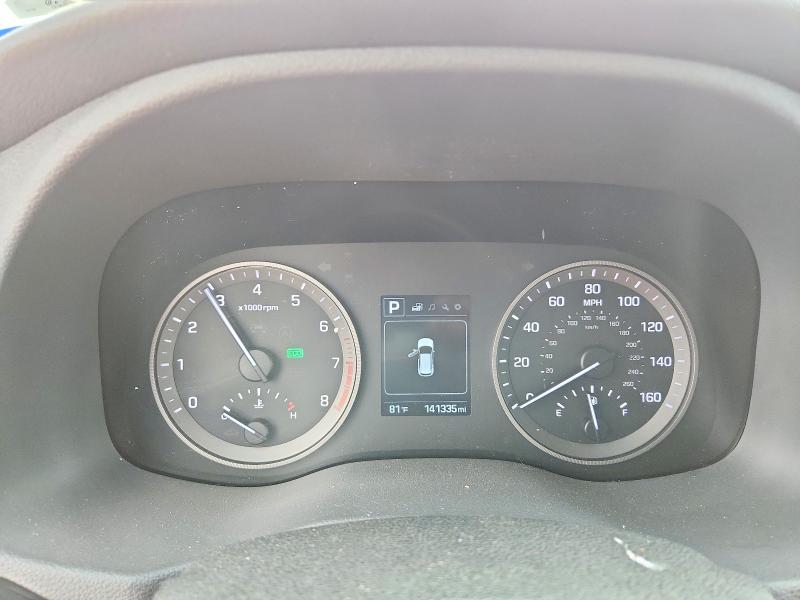 2016 Hyundai Tucson VIN KM8J23A43GU227036 COPART salvage auction — REAR END, Tx - Salvage Vehicle Title, sold $2,300 on 2026-07-09 (photo 9)