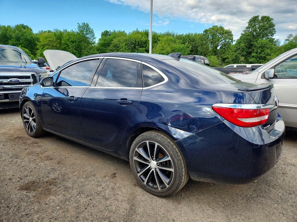 2016 Buick Verano VIN 1G4PW5SK4G4181756 COPART salvage auction — REAR END, Ct - Certificate Of Title, sold $2,250 on 2026-07-09 (photo 2)