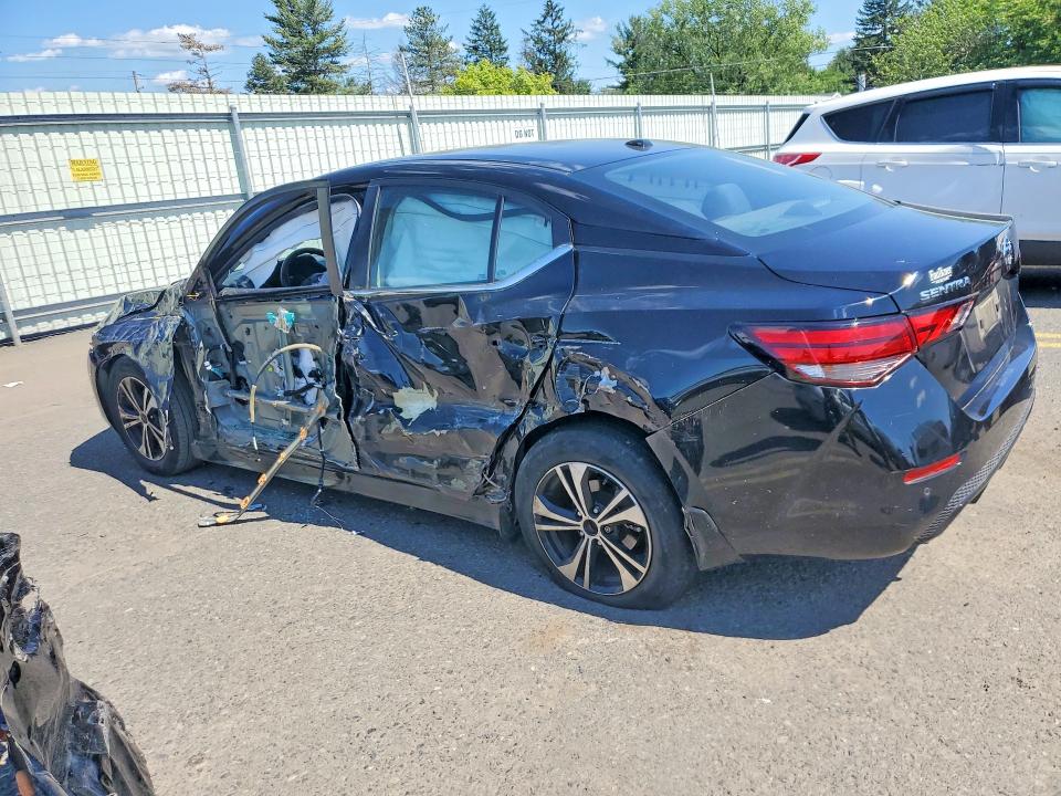 2020 Nissan Sentra VIN 3N1AB8CV5LY273551 COPART salvage auction — SIDE, PA - CERTIFICATE OF SALVAGE, sold $1,550 on 2026-07-02 (photo 2)
