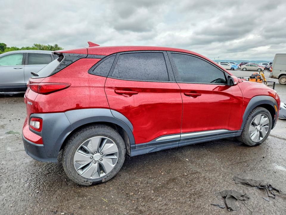 2021 Hyundai Kona VIN KM8K53AG4MU104198 COPART salvage auction — REAR END, Pa - Certificate Of Salvage, sold $8,600 on 2026-07-14 (photo 3)