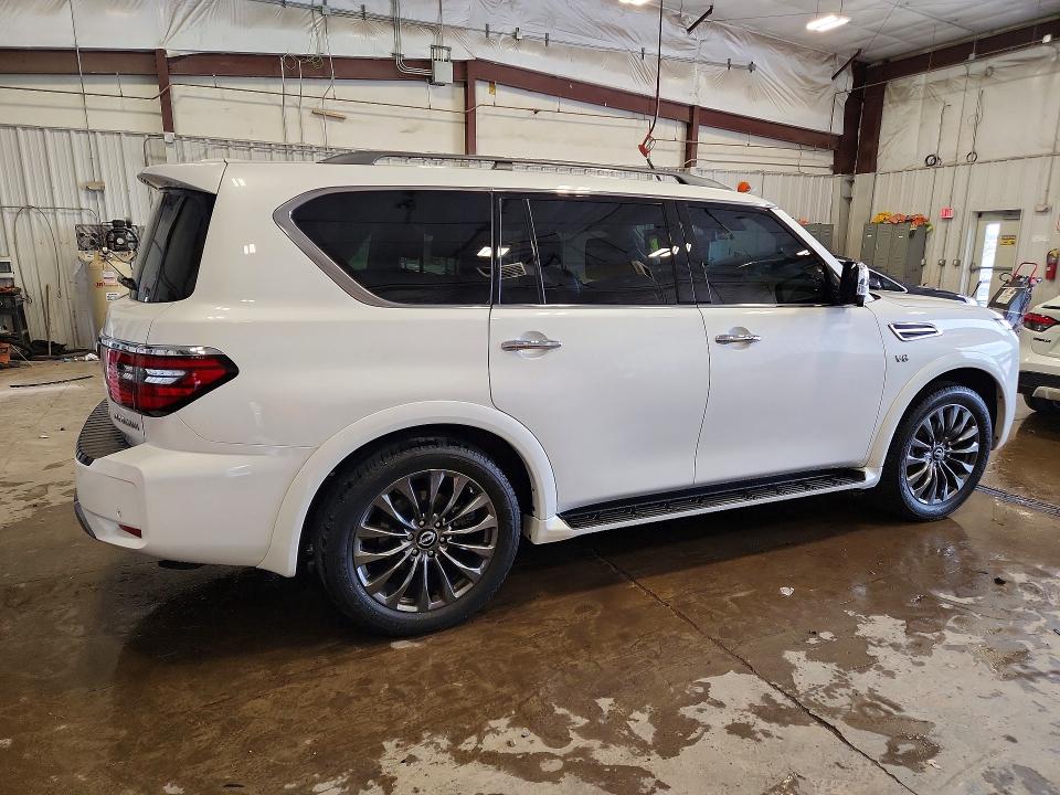 2021 Nissan Armada VIN JN8AY2DB1M9792458 COPART salvage auction — SIDE, WI - CERT OF TITLE-CLAIM PAID, sold $250 on 2026-07-27 (photo 3)