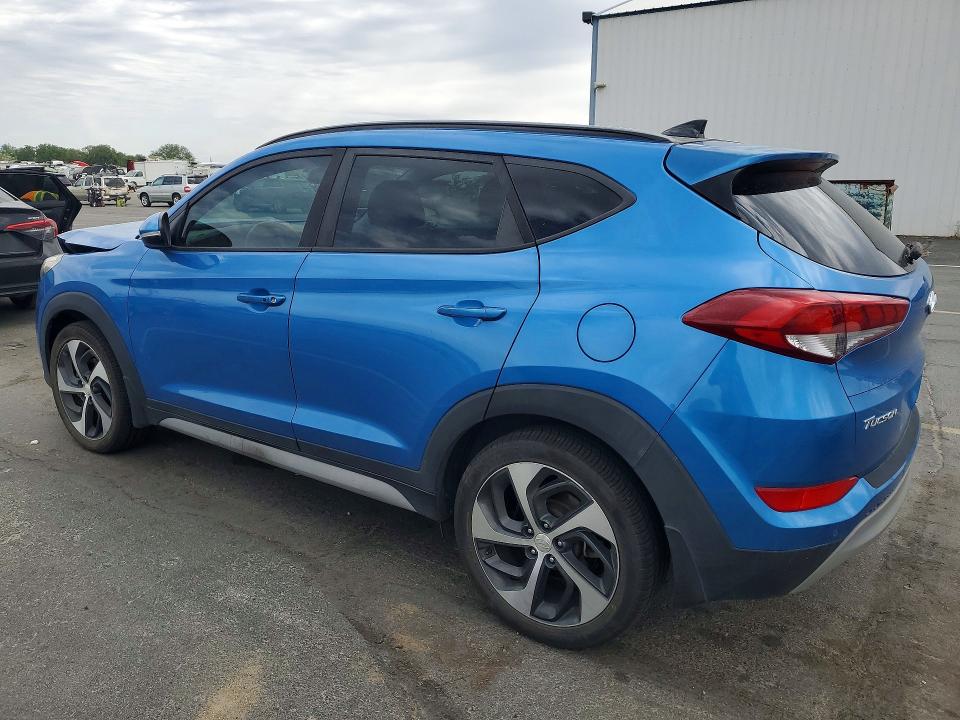 2018 Hyundai Tucson VIN KM8J3CA24JU717651 COPART salvage auction — UNDERCARRIAGE, ID - SALVAGE CERTIFICATE OF TITLE, sold $3,950 on 2026-07-09 (photo 2)