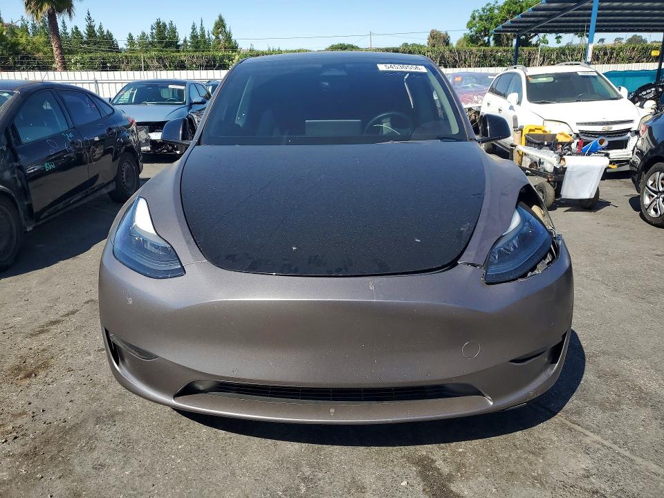 2022 Tesla Model y VIN 7SAYGDEF4NF517865 COPART salvage auction — FRONT END, CA - SALVAGE CERTIFICATE, sold $12,000 on 2026-07-14 (photo 5)