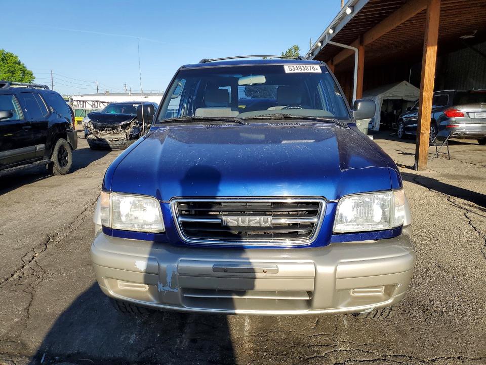 1998 Isuzu Trooper VIN JACDJ58X6W7912580 COPART salvage auction — REAR END, CO - PUBLIC - SALVAGE TITLE (P), sold $325 on 2026-07-09 (photo 5)
