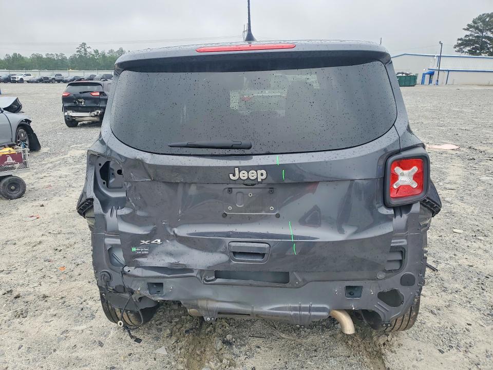2023 Jeep Renegade VIN ZACNJDB15PPP58904 COPART salvage auction — REAR END, Ga - Cert Of Title-Salvage, sold $4,275 on 2026-07-28 (photo 6)