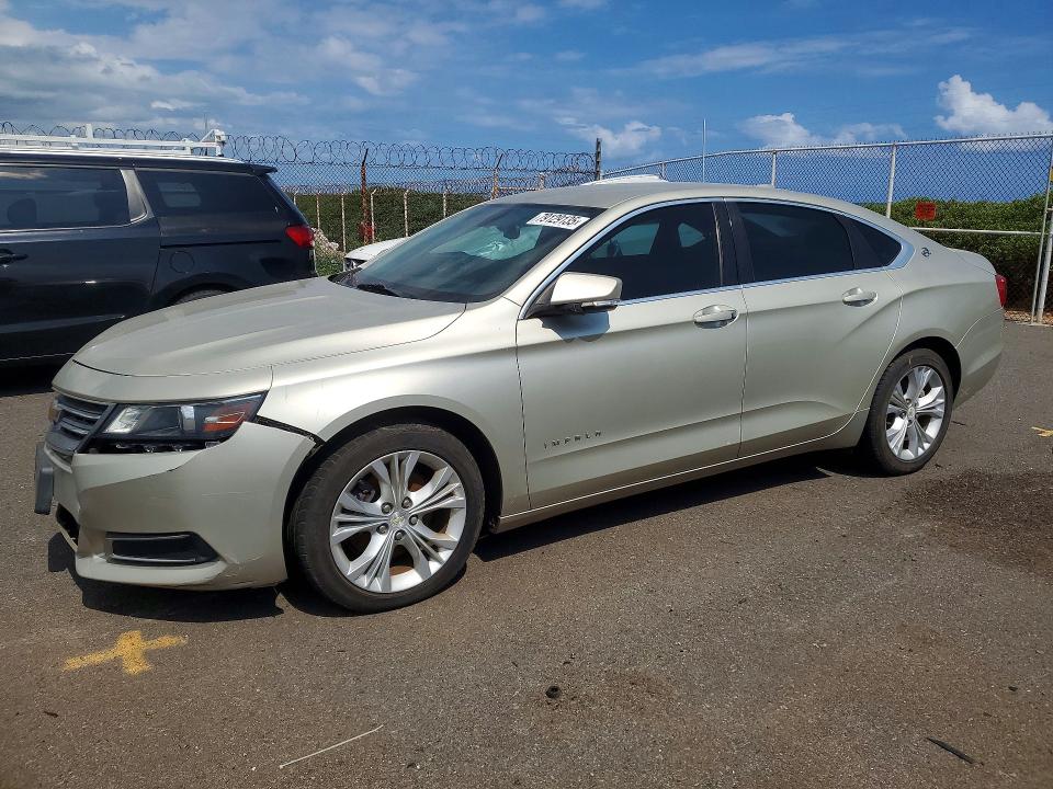 2015 Chevrolet Impala VIN 2G1125S34F9257236 COPART salvage auction — FRONT END, HI - CERTIFICATE OF TITLE (P), sold $30 on 2026-07-27 (photo 1)