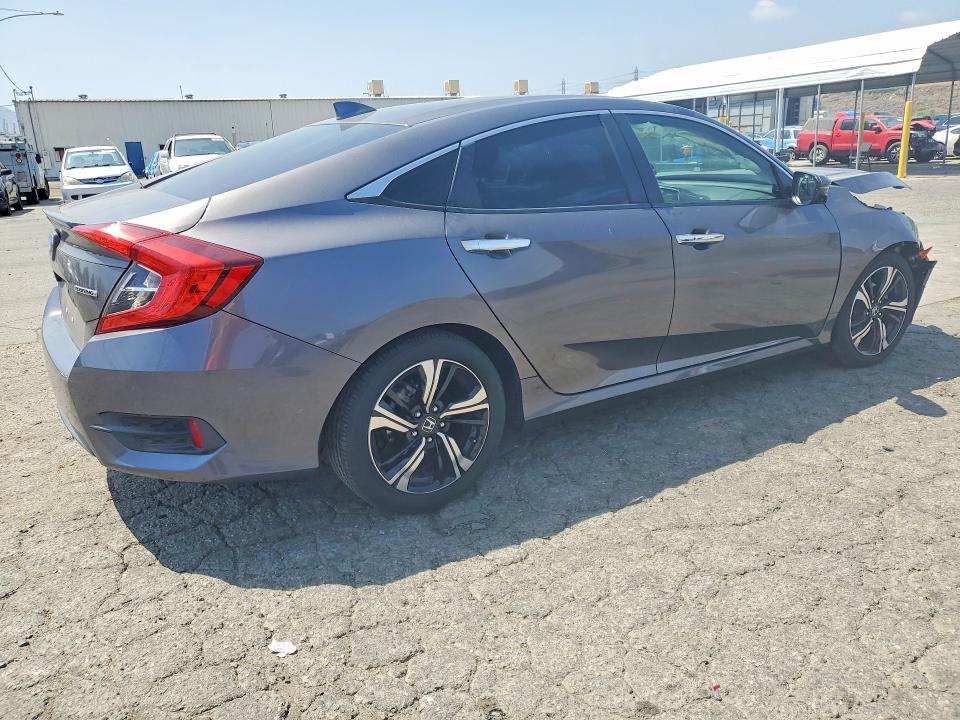 2018 Honda Civic VIN JHMFC1F91JX013361 COPART salvage auction — FRONT END, Ca - Salvage Certificate, sold $2,700 on 2026-07-02 (photo 3)