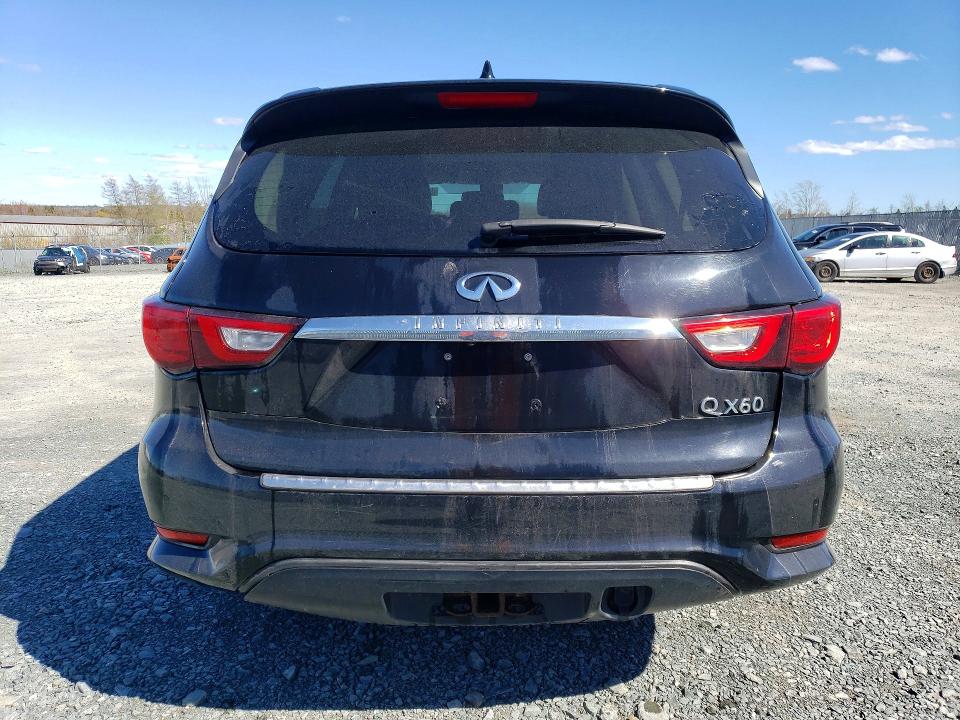2018 Infiniti Qx60 VIN 5N1DL0MM6JC509334 COPART salvage auction — NORMAL WEAR, Ns - Cert Of Registration (P), sold $6,200 on 2026-07-09 (photo 6)