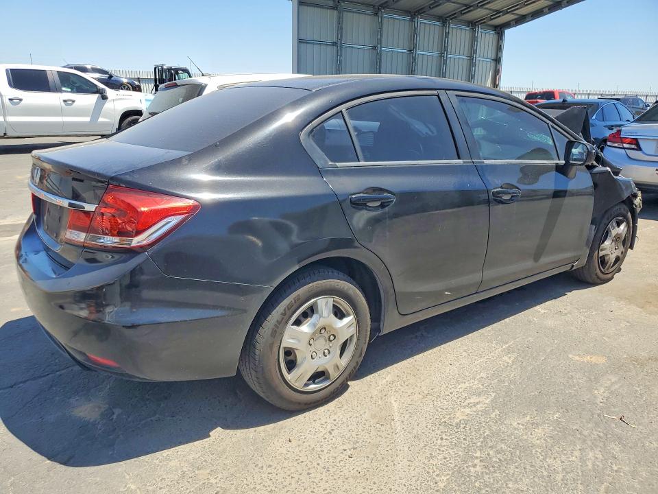 2014 Honda VIN 19XFB2F53EE216801 COPART salvage auction — FRONT END, CA - SALVAGE CERTIFICATE, sold $1,000 on 2026-07-02 (photo 3)