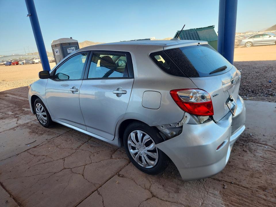 2010 Toyota Matrix VIN 2T1KU4EE6AC349406 COPART salvage auction — REAR END, Az - Cert Of Title - Salvage, sold $1,900 on 2026-07-02 (photo 2)