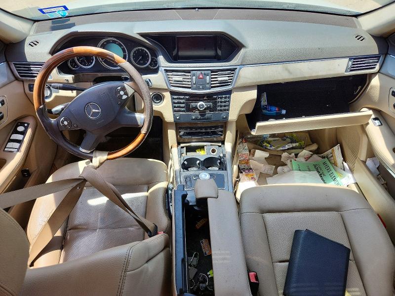 2010 Mercedes-benz E-class VIN WDDHF5GB6AA221027 COPART salvage auction — WATER/FLOOD, Tx - Certificate Of Title (P), sold $2,700 on 2026-07-09 (photo 8)