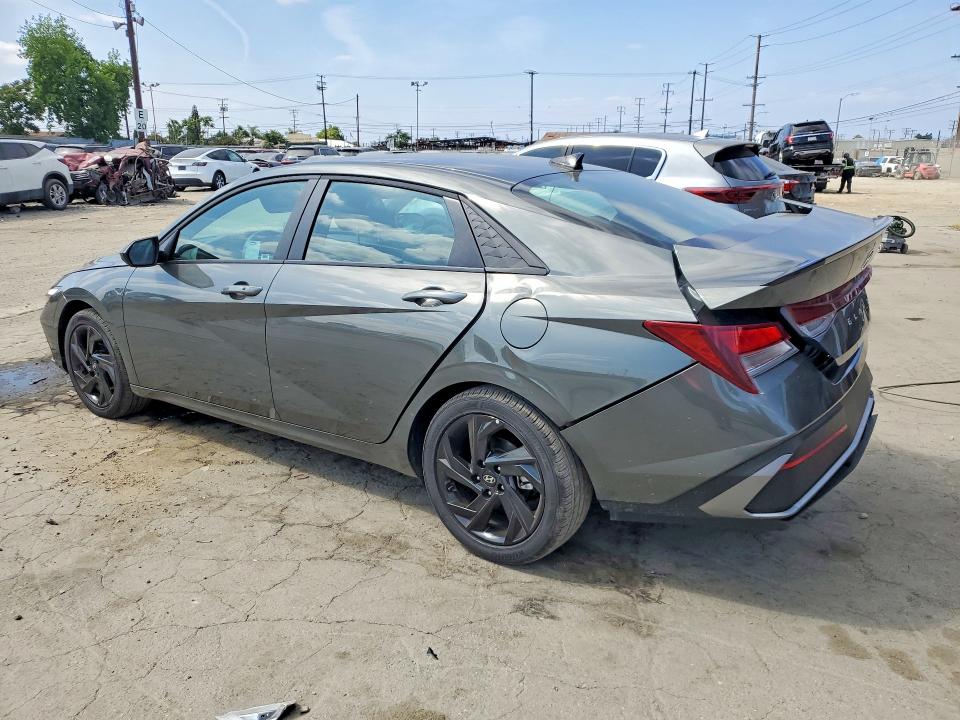 2026 Hyundai Elantra VIN KMHLM4DG7TU144220 COPART salvage auction — REAR END, Ca - Salvage Certificate, sold $4,400 on 2026-07-30 (photo 2)