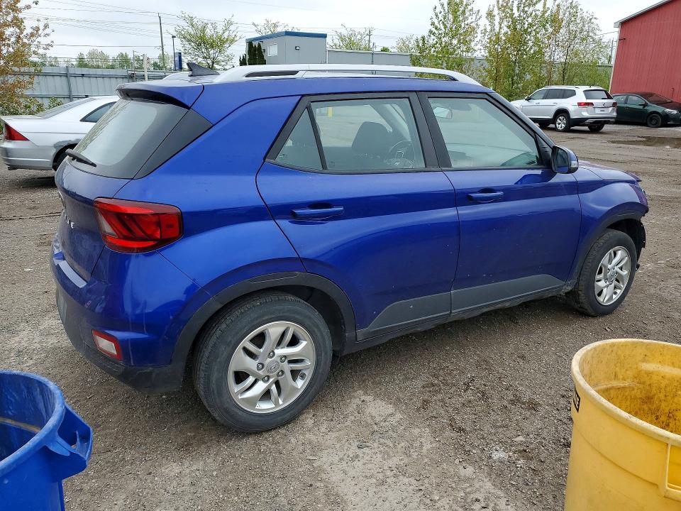2021 Hyundai VIN KMHRC8A30MU106108 COPART salvage auction — FRONT END, On - Permit Salvage, sold $2,600 on 2026-07-16 (photo 3)