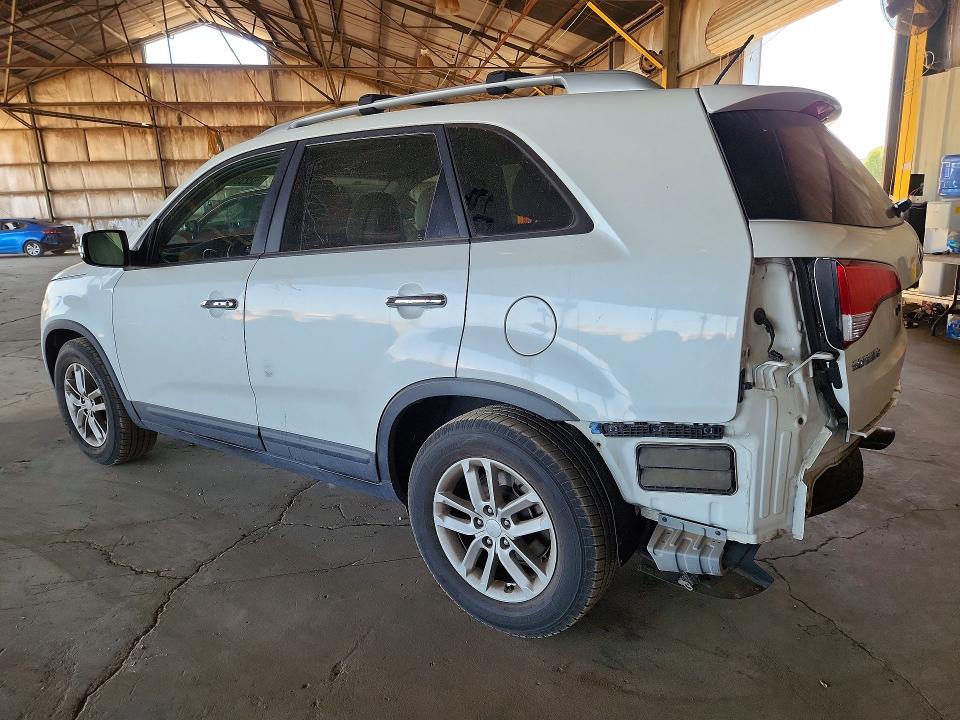 2014 Kia VIN 5XYKT4A63EG517739 COPART salvage auction — REAR END, Az - Cert Of Title - Salvage, sold $3,100 on 2026-07-20 (photo 2)