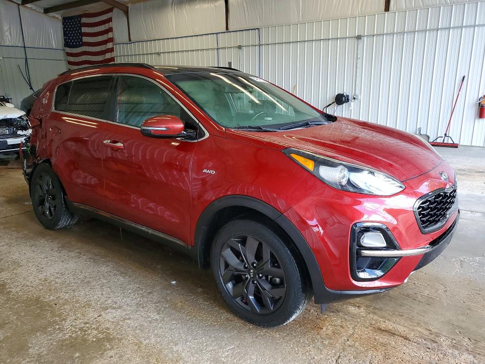 2020 Kia Sportage VIN KNDP6CAC3L7681127 COPART salvage auction — SIDE, Pa - Certificate Of Salvage, sold $3,800 on 2026-07-08 (photo 4)
