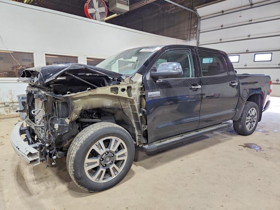 2021 Toyota Tundra VIN 5TFAY5F19MX004152 COPART salvage auction — FRONT END, Mn - Cert Of Title-Salvage, sold $21,900 on 2026-07-02 (photo 1)