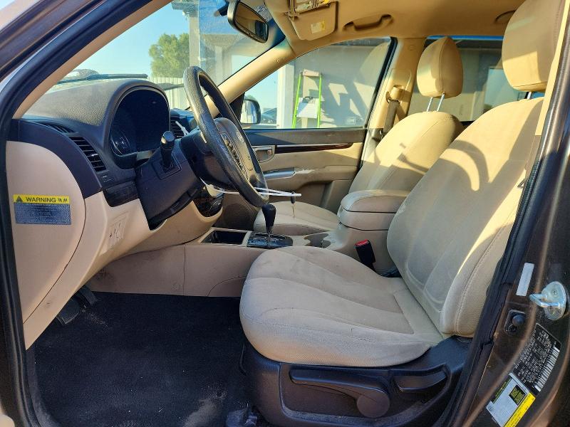 2012 Hyundai Santa fe VIN 5XYZG3AB3CG156732 COPART salvage auction — MECHANICAL, Id - Salvage Certificate Of Title, sold $1,150 on 2026-07-06 (photo 7)