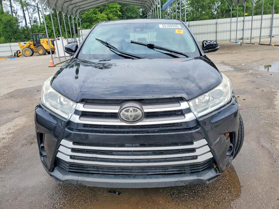2018 Toyota Highlander VIN 5TDZARFH6JS040538 COPART salvage auction — REAR END, Sc - Cert Of Title-Salvage, sold $1,250 on 2026-07-13 (photo 5)