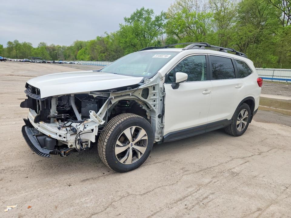 2019 Subaru Ascent VIN 4S4WMACDXK3443515 COPART salvage auction — FRONT END, Pa - Certificate Of Salvage, sold $4,250 on 2026-07-02 (photo 1)