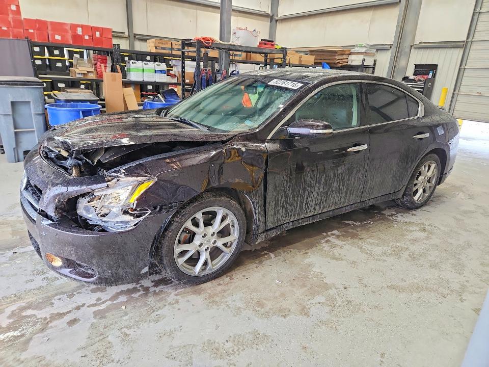 2014 Nissan Maxima VIN 1N4AA5AP5EC442178 COPART salvage auction — FRONT END, Tx - Salvage Vehicle Title, sold $1,000 on 2026-07-18 (photo 1)