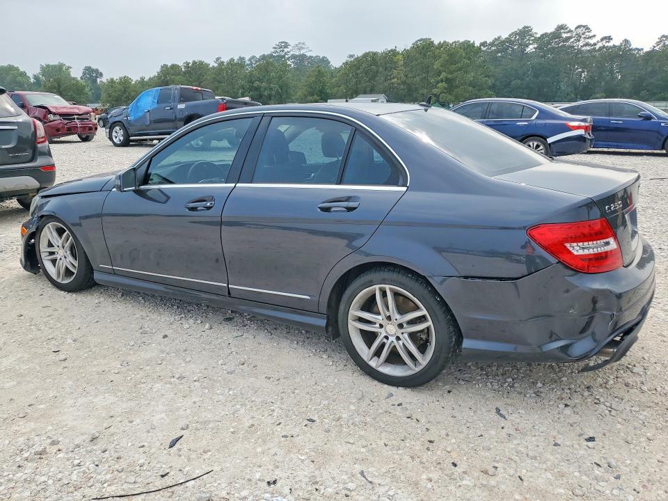 2014 Mercedes-benz C class VIN WDDGF4HB5EG212472 COPART salvage auction — FRONT END, TX - CERTIFICATE OF TITLE, sold $700 on 2026-07-24 (photo 2)