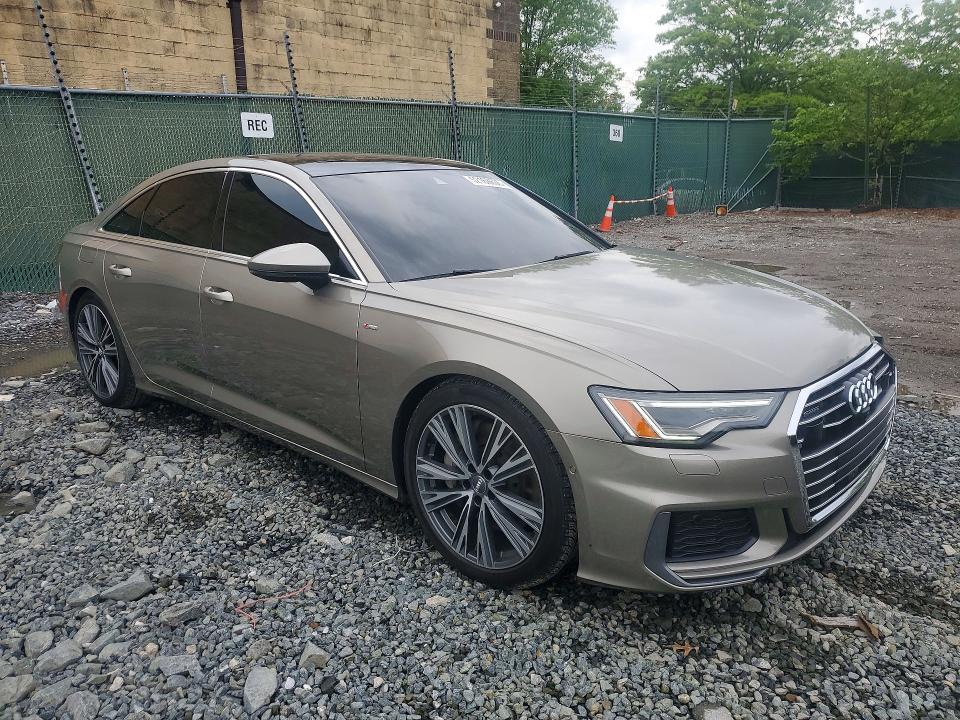 2019 Audi A6 VIN WAUL2AF24KN089029 COPART salvage auction — FRONT END, Salvage Title, sold $9,400 on 2026-07-09 (photo 4)