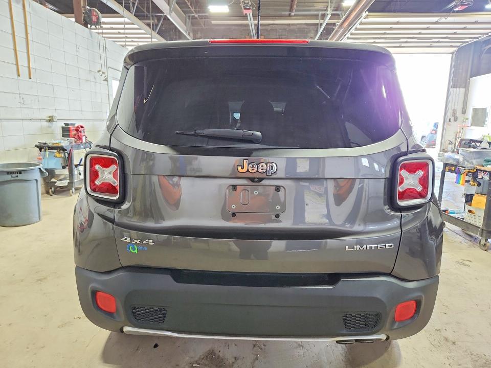 2017 Jeep Renegade VIN ZACCJBDB0HPE54899 COPART salvage auction — FRONT END, Mn - Cert Of Title-Salvage, sold $250 on 2026-07-21 (photo 6)