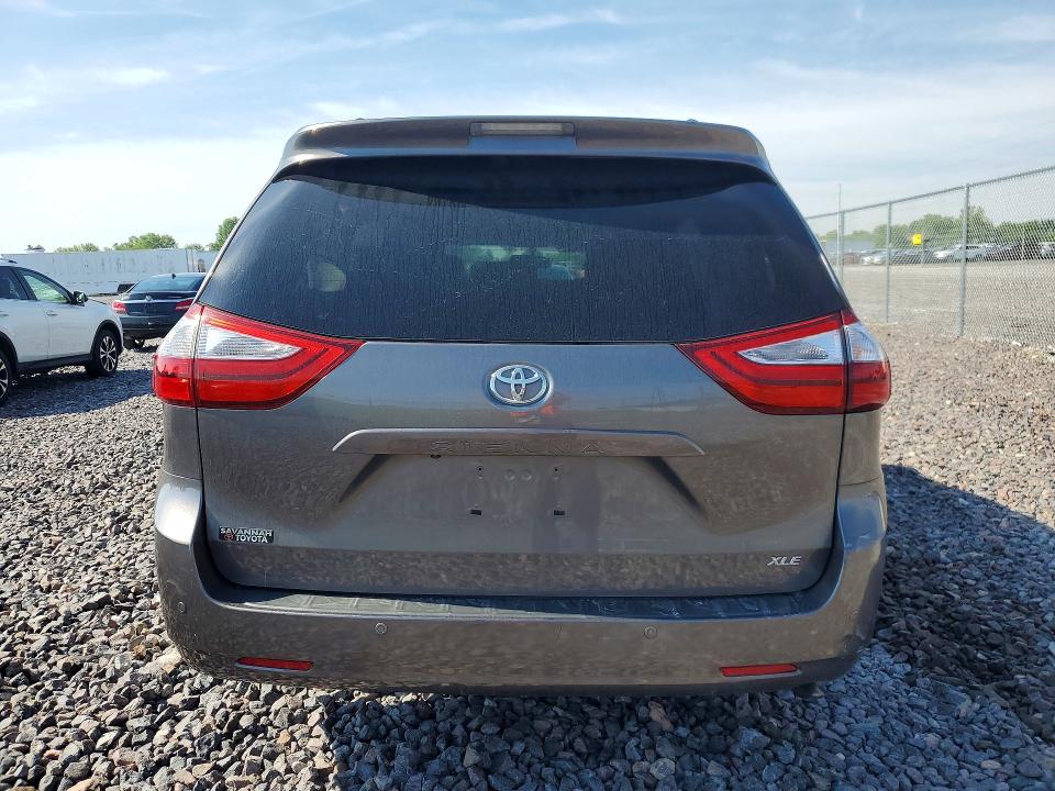 2017 Toyota VIN 5TDYZ3DC5HS804141 COPART salvage auction — FRONT END, In - Cert Of Title-Salvage Title, sold $2,100 on 2026-07-14 (photo 6)