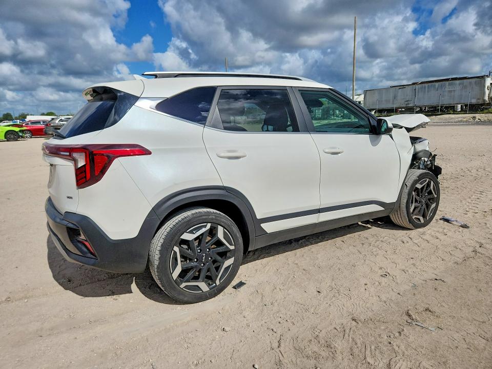 2024 Kia Seltos VIN KNDETCA77R7490645 COPART salvage auction — FRONT END, Ny - Mv-907A Salvage Certificate, sold $4,400 on 2026-07-30 (photo 3)