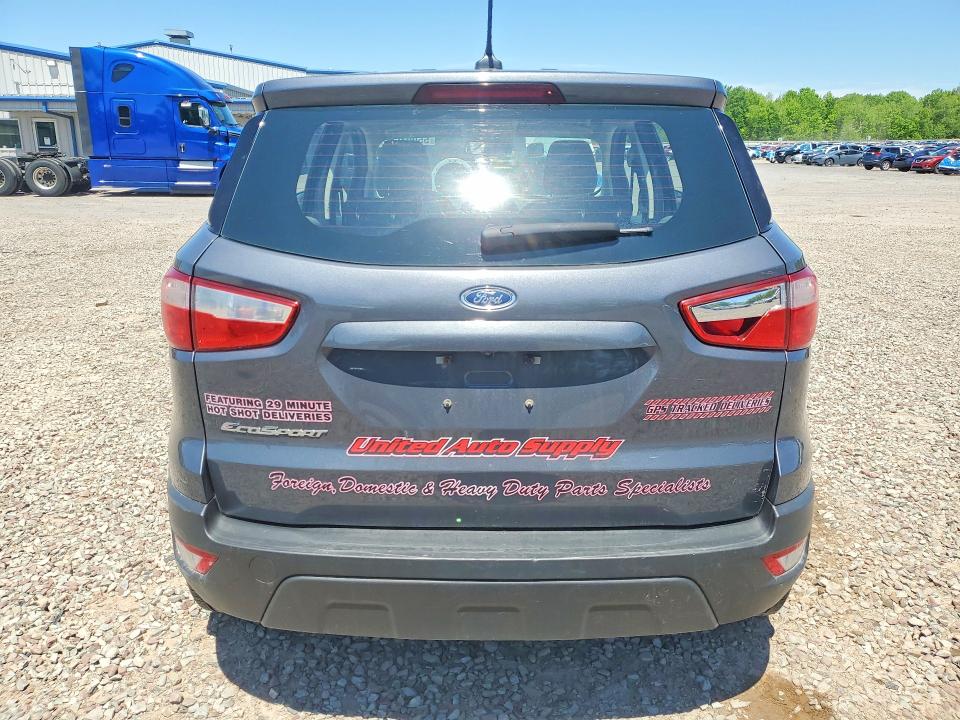 2021 Ford Ecosport VIN MAJ3S2FE5MC440148 COPART salvage auction — MECHANICAL, Ny - Cert Of Title-Parts Only, sold $250 on 2026-07-15 (photo 6)