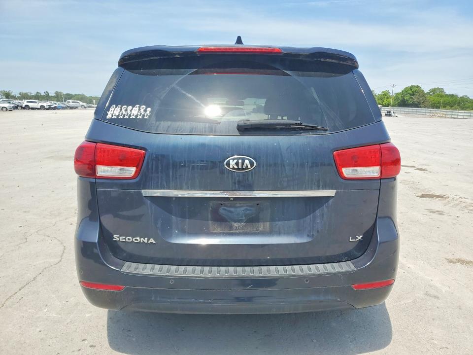 2016 Kia SEDONA VIN KNDMB5C11G6105666 COPART salvage auction — SIDE, Tn - Certificate Of Title, sold $1,150 on 2026-07-22 (photo 6)