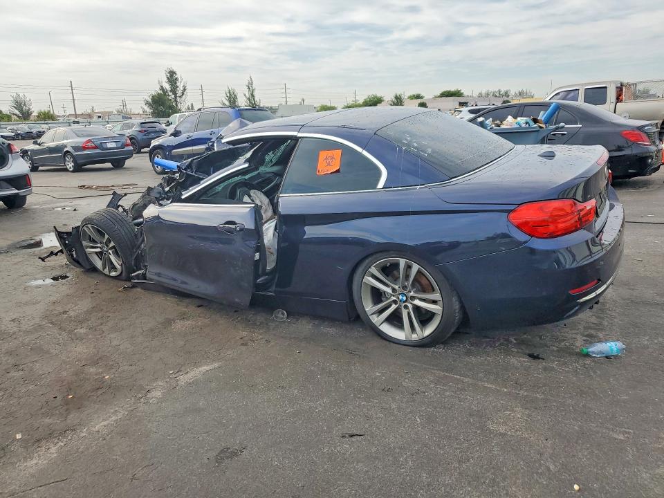 2016 BMW 4er VIN WBA3V7C54G5A28346 COPART salvage auction — FRONT END, Fl - Cert Of Title Slvg Rebuildable, sold $400 on 2026-08-17 (photo 2)