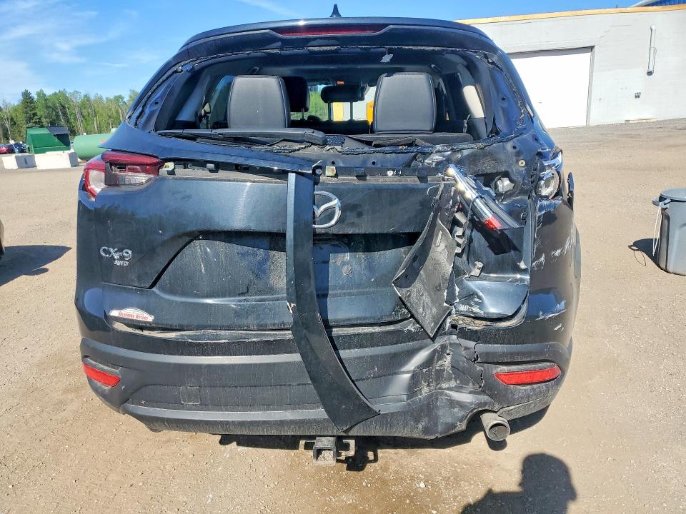 2021 Mazda Cx-9 VIN JM3TCBCYXM0453542 COPART salvage auction — REAR END, On - No Title Available, sold $3,250 on 2026-07-14 (photo 6)