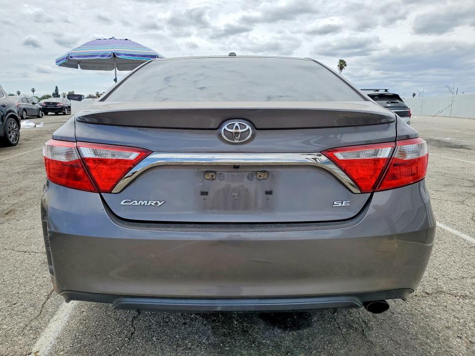 2017 Toyota Camry VIN 4T1BF1FKXHU376677 COPART salvage auction — FRONT END, Ca - Salvage Certificate, sold $2,150 on 2026-07-02 (photo 6)