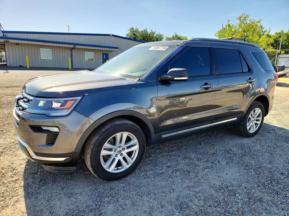 2019 Ford Explorer VIN 1FM5K8D84KGA87650 — COPART salvage auction photo