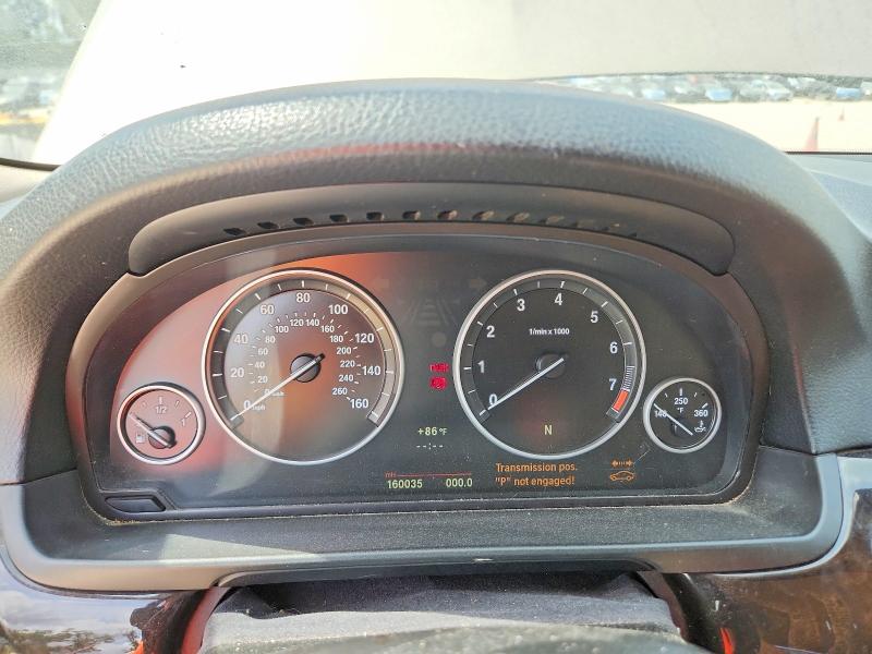 2011 BMW 5er VIN WBAFR7C55BC807225 COPART salvage auction — MECHANICAL, Tx - Certificate Of Title, sold $575 on 2026-07-07 (photo 9)