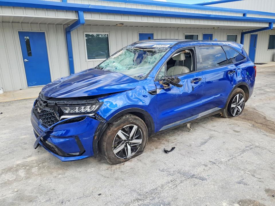 2022 Kia Sorento VIN 5XYRL4LC5NG160405 COPART salvage auction — ROLLOVER, Me - Cert Of Title-Salvage Collisio, sold $3,350 on 2026-07-29 (photo 1)