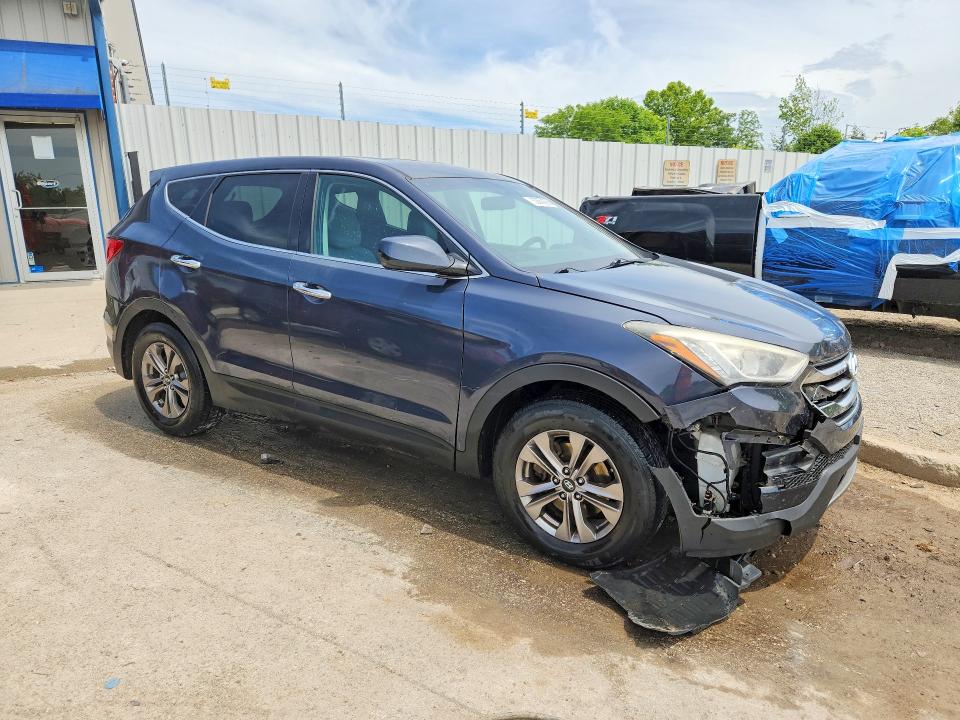 2015 Hyundai Santa fe VIN 5XYZT3LB9FG302905 COPART salvage auction — FRONT END, Ky - Bill Of Sale/Part Only/No Titl, sold $1,150 on 2026-07-02 (photo 4)